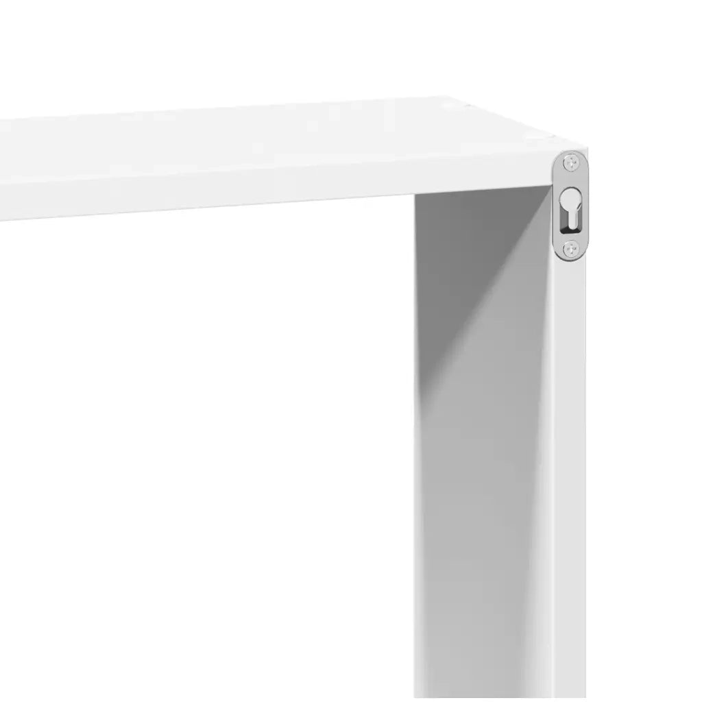 Mobile a Parete 60x16x30 cm Bianco in Legno Multistrato 854877
