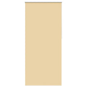 Tenda a rullo | Tenda avvolgibile oscurante 124,4x230 cm Tessuto Larghezza 120 cm beige
