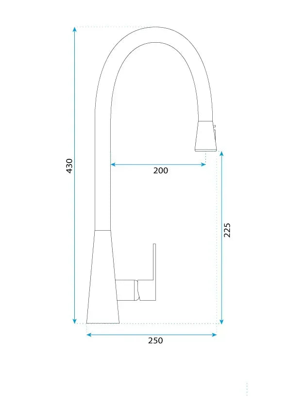 Rubinetto Da Cucina Rea Mild Gold