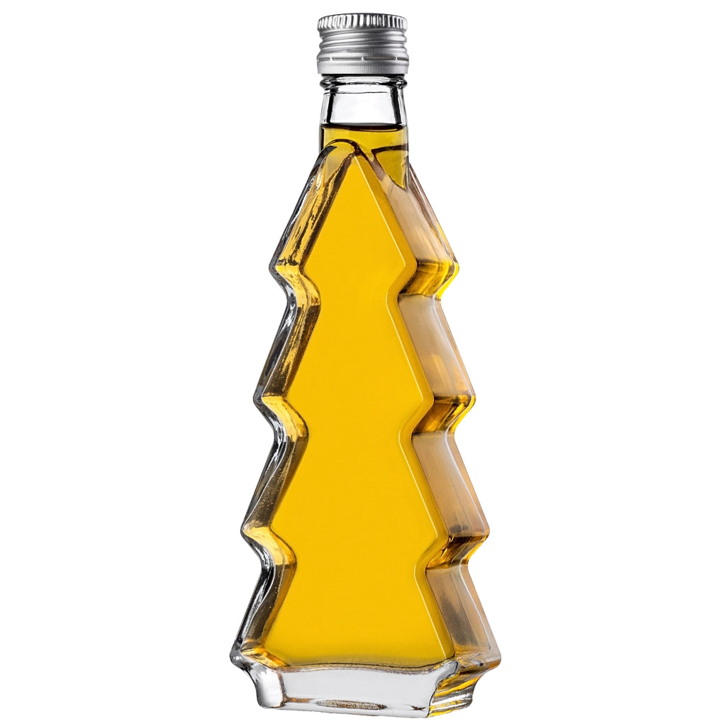 KADAX Butelka choinka 200ml 1szt z zakętką srebrną