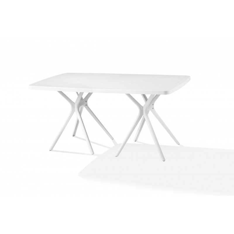Tavolo Design Portofino By Flow Rettangolare Bianco