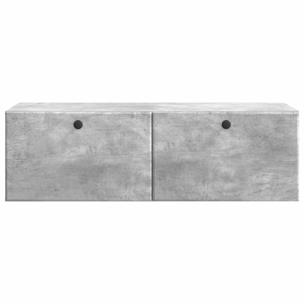 Mobile Porta TV da Muro 98 x 41 x 30 cm Grigio Cemento 899208