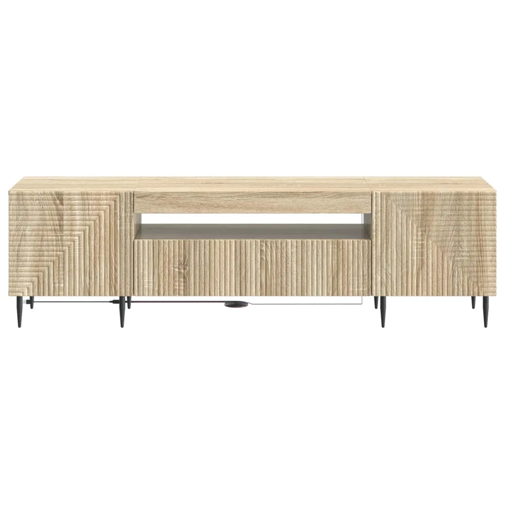 Mobile TV LED Rovere Sonoma Legno ingegnerizzato 896907