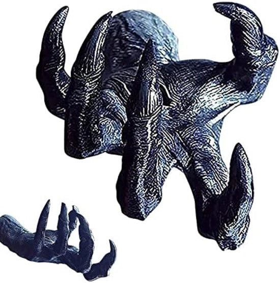 Ornamento per Mano Demonico - Decorazione Horror per Halloween per Parete e Tavolo