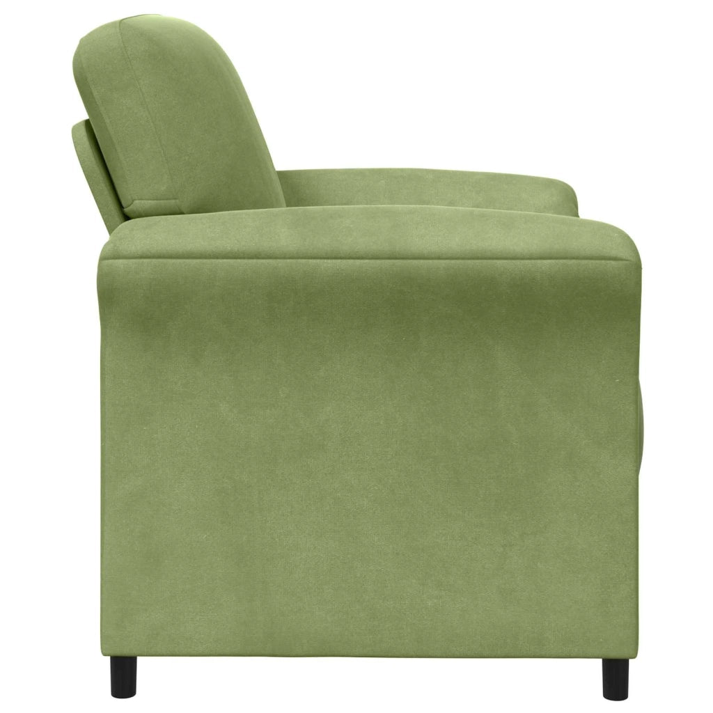Divano 1 posto Verde chiaro 88 x 83 x 95 cm Velluto 42033928