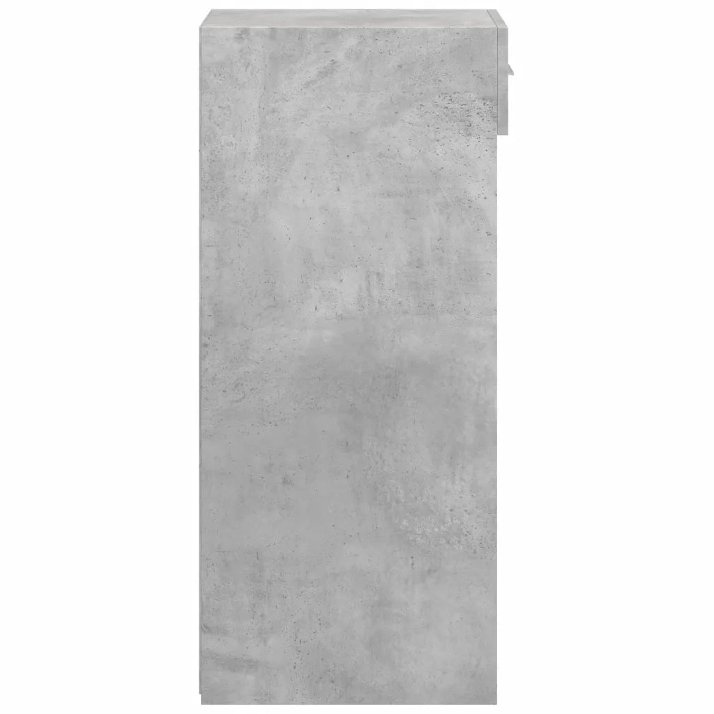 Credenza Grigio Cemento 50x42,5x93 cm in Legno Multistrato 846330