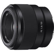 Sony sel-50f18f obiettivo a focale fissa 50 mm f1.8, mirrorless full-frame, attacco e, sel50f18f