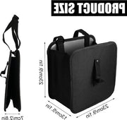 Pronto Pieghevole Piccola Spazzatura - Auto Spazzatura Interno Organizzatore - Nero Idrorepellente Inerbile - Auto Suv Camion Cucina Ufficio