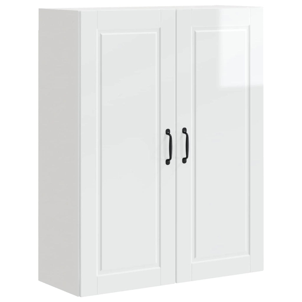 Mobile da cucina con lo scaffale Bianco Lucido 80 x 31 x 100 cm