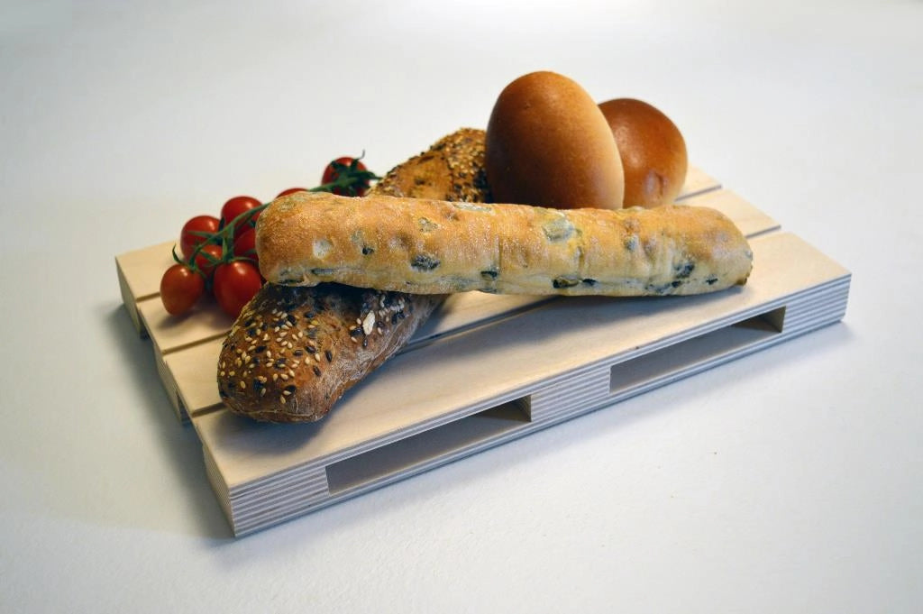 Tagliere da cucina in legno forma di Pallet Pedana 40 x 15 cm