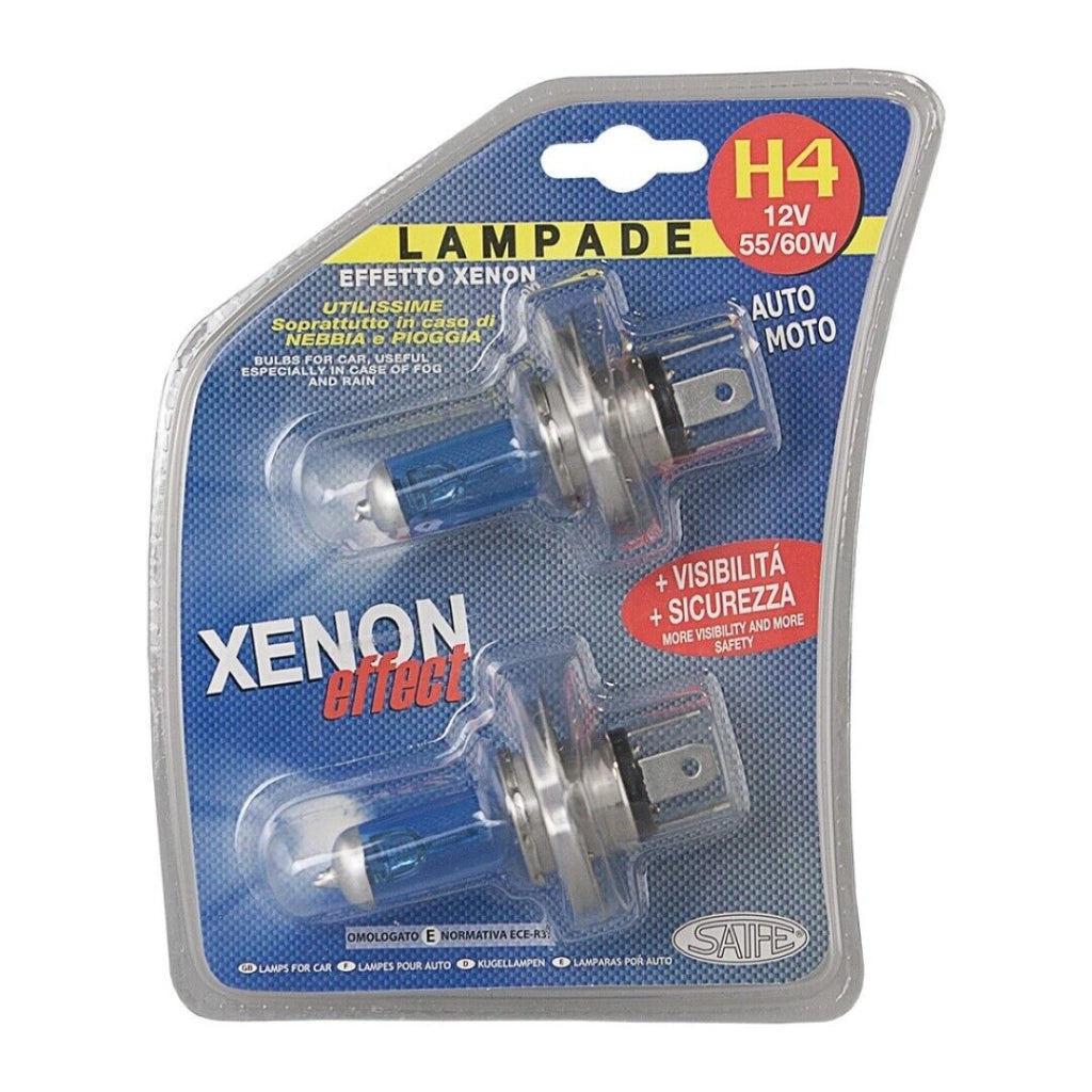 Lampada Xenon H4 12V 55-60W 2 Pezzi Rhutten - Rhutten