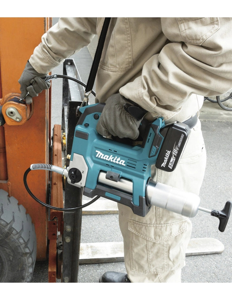 Pistola per grasso MAKITA DGP180RT2-SK (2 x 5,0 Ah + DC18RC)