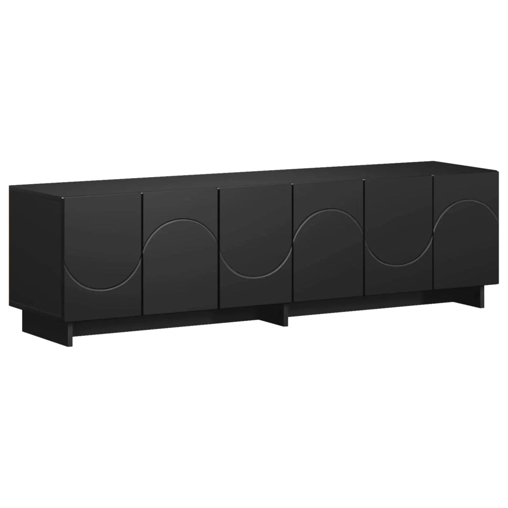 Supporto TV 140 x 34.5 x 40 cm Nero Legno ingegnerizzato 8011577