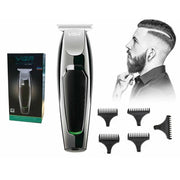 Rasoio Taglia Capelli Elettrico Regola Barba Ricaricabile Usb 5 Pettini V-030
