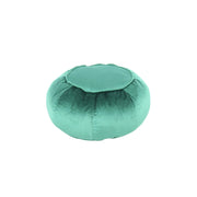 Pouf Rotondo Taj Mahal in Velluto Verde