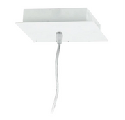 Kit sospensione pannello led cavo 1,5 m scatola connessione 120x120x60mm