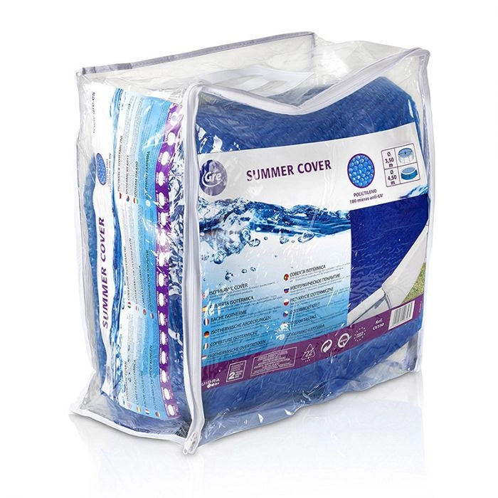 Copertura Isotermica Gre  5,50 M, Spessore 400 µ Per Piscine Circolari Dimensione piscina: Ø 2.95 m
