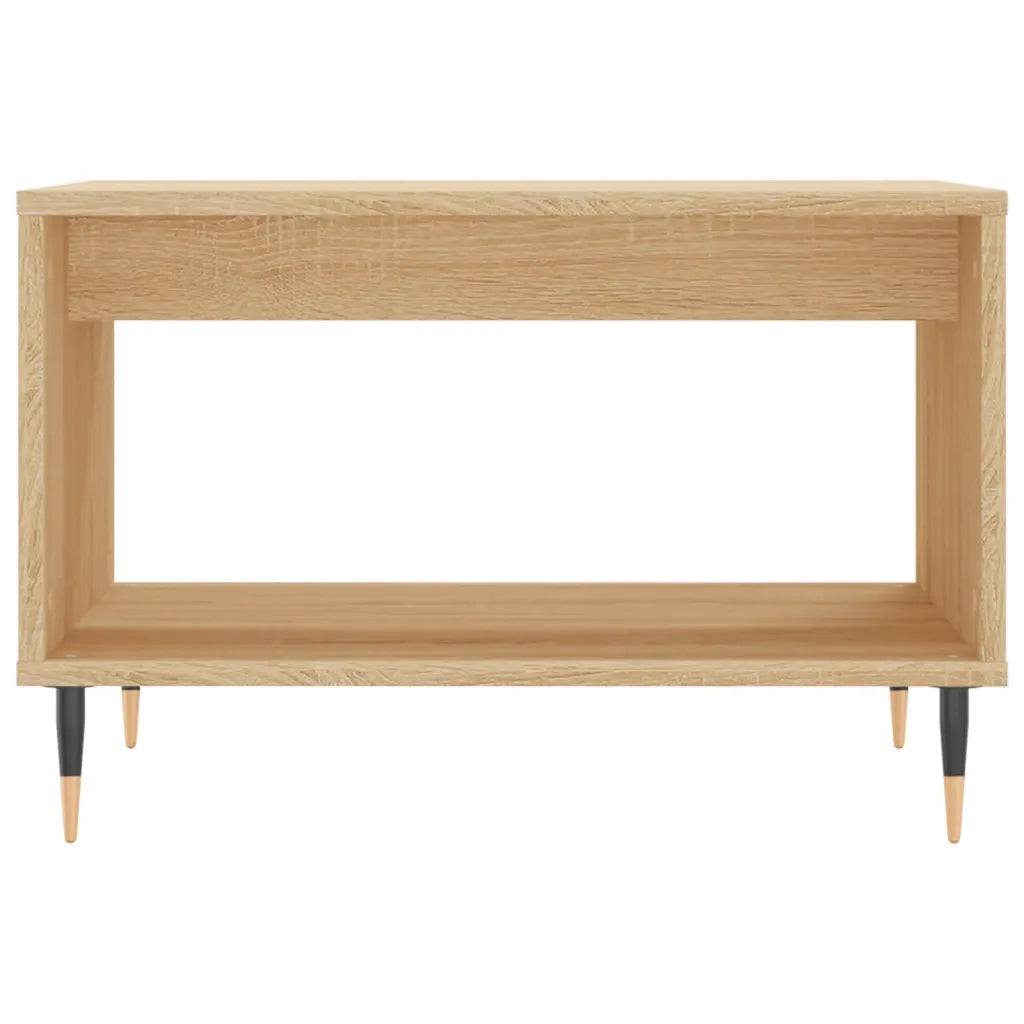 Tavolino da Salotto Rovere Sonoma 60x50x40 cm Legno Multistrato 829247