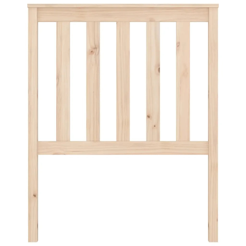 Testiera per Letto 81x6x101 cm in Legno Massello di Pino