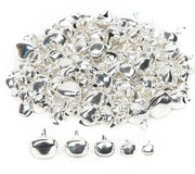200 pezzi di piccoli campanelli mini campanelli a goccia per attività manuali campanelli metallici di rame sonori campanelli per DIY per decorazioni natalizie campanelli per decorazioni di matrimonio accessori per gioielli