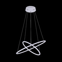 Lampada pendente Modern in Metallo Nola Bianco