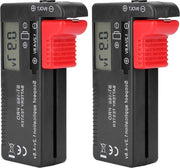 Verificatore di Capacità Batteria - Verificatore di Tensione Batteria - 2 pezzi - Strumento di Test Batteria