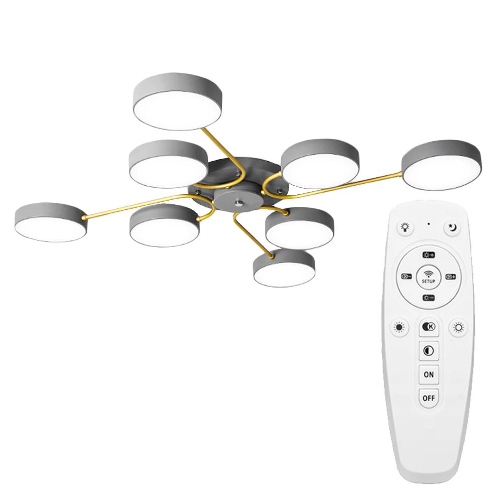 Lampada Da Soffitto Grey APP532-8C