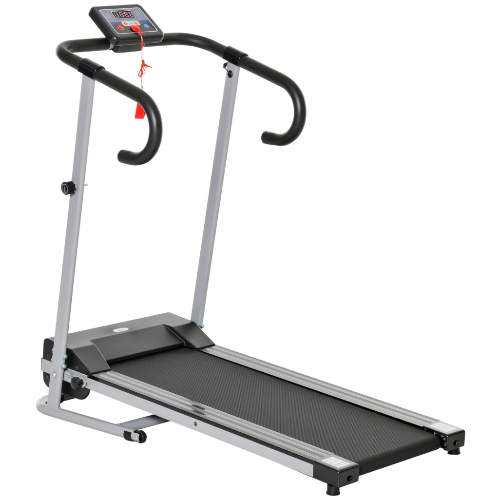 Tapis Roulant Pieghevole Elettrico ¨C Zephmum ¨C Nero con Inclinazione e Schermo LCD