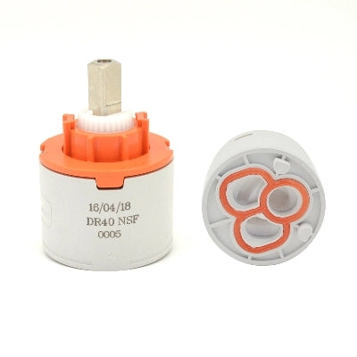 DEVIATORE ROTATIVO A DUE VIE MOD. DR 40 D. 40- Diam. 40 mm- FAIDF- pezzi 1