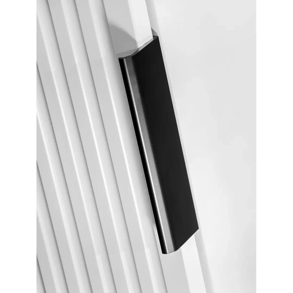 Mobile da bagno NOXERA – Con cesto per la biancheria – Colore bianco opaco – 40 cm – Da appendere