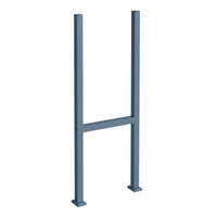 Toboli Supporto per cassetta della posta per pacchi Antracite Stand con 2 pali Base