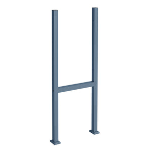 Toboli Supporto per cassetta della posta per pacchi Antracite Stand con 2 pali Base