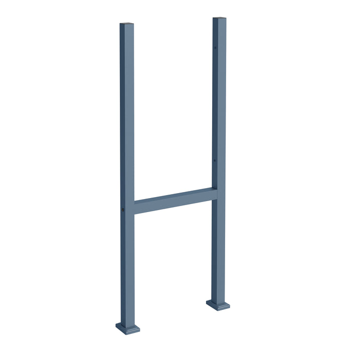 Toboli Supporto per cassetta della posta per pacchi Antracite Stand con 2 pali Base