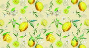 TOVAGLIATO IN PVC FANTASTIK LIMONI C96-1  Rotolo cm.140 (H) x 20 mt (L)