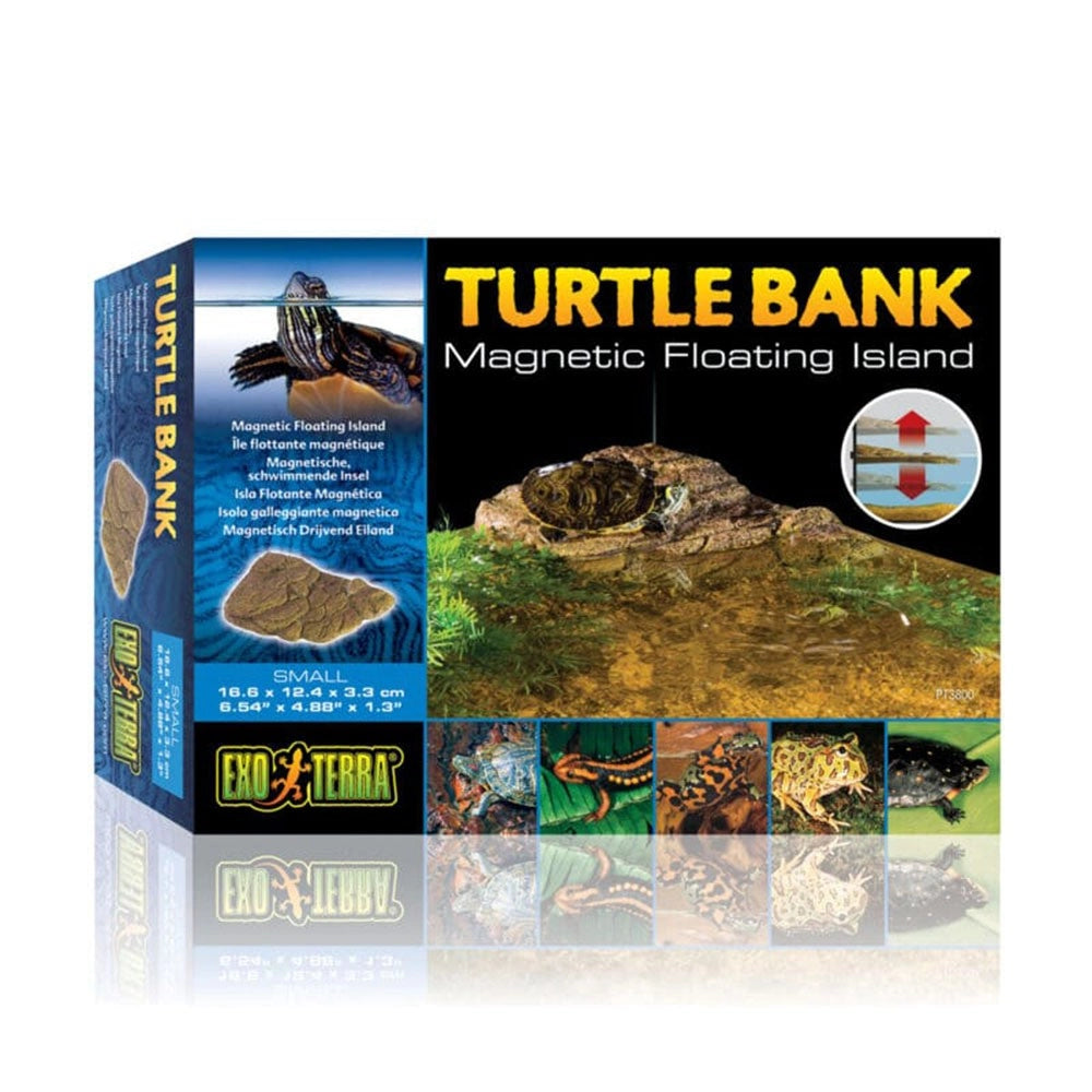 Exoterra Turtle Bank Small - Isola Galleggiante Piccola Misure cm 16.6 x 12.4 x 3.3