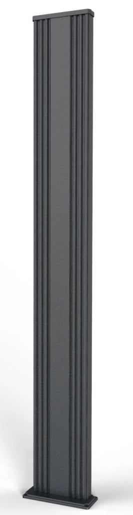 Doccia Solare da Esterno Giardino 40L Miscelatore e Doccetta Mobile Arkema Dada S Grigio Antracite