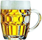 Bicchierino da birra 570 ml - vetro trasparente - 1 pezzo - 9,8 x 9,8 x 12,4 cm