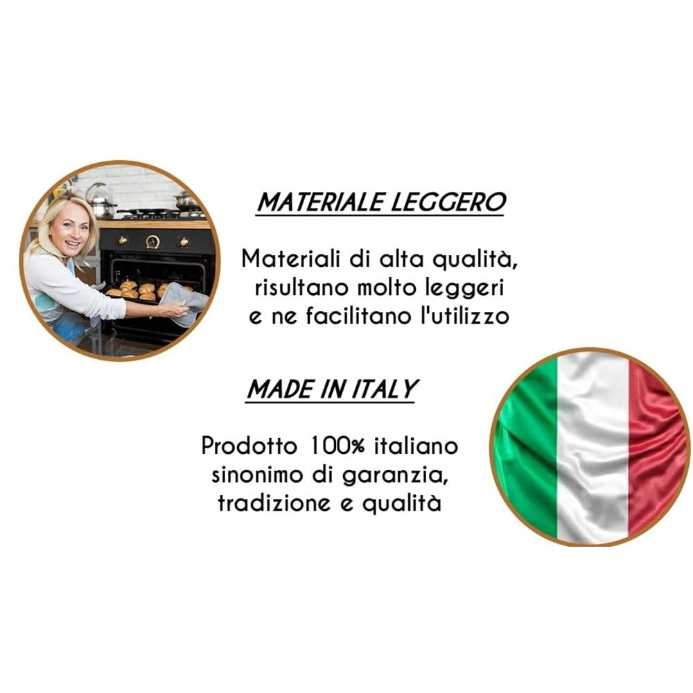 Trade Shop - Teglia Rotonda 20cm Per Friggitrice Ad Aria Forno Antiaderente Tortiera Focaccia 054095 -