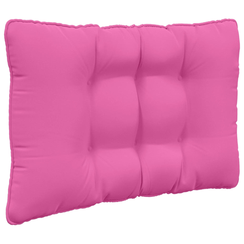 Cuscino per divano da esterno 3 pcs Rosa Poliestere 900929