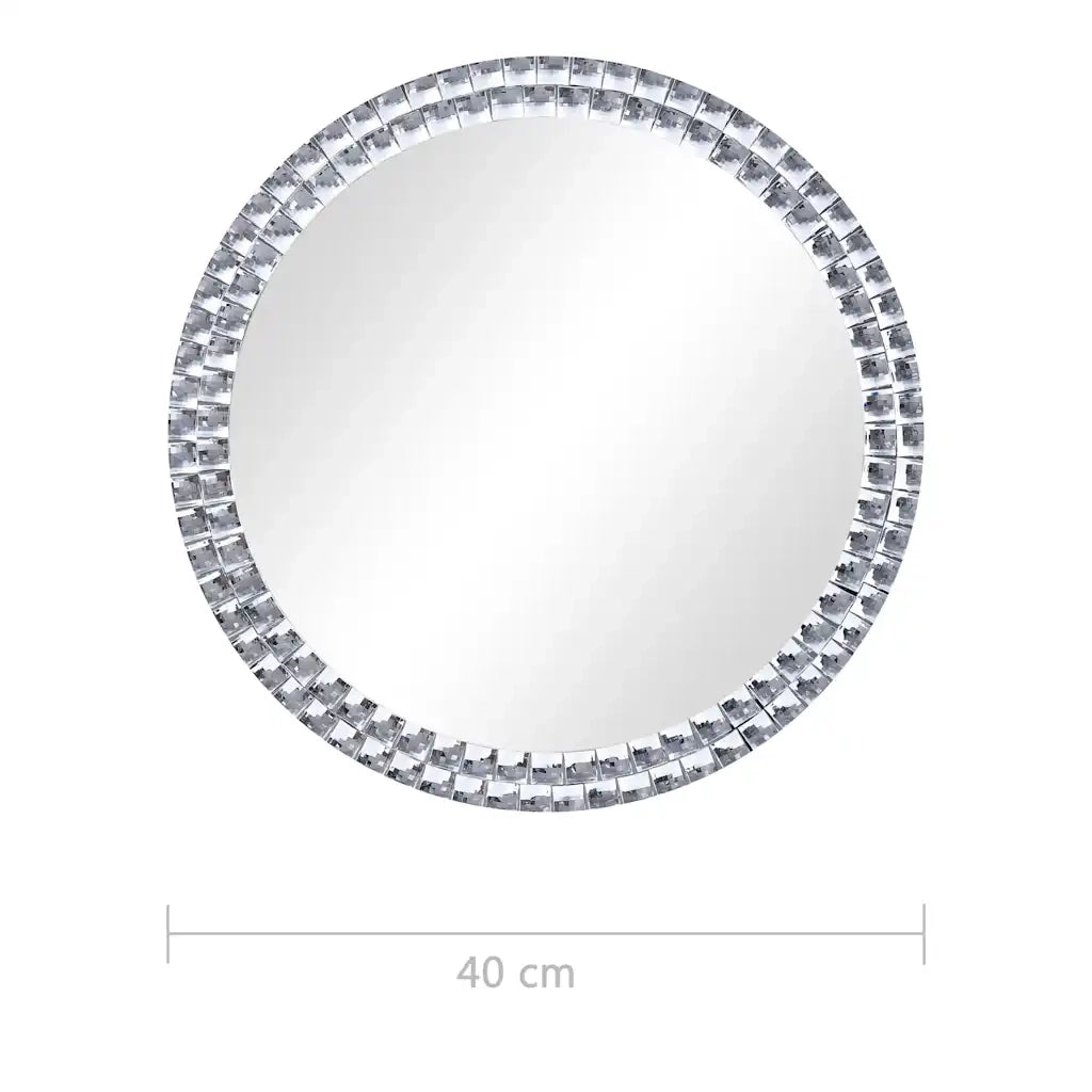 Specchio da Parete 40 cm in Vetro Temperato cod mxl 55064