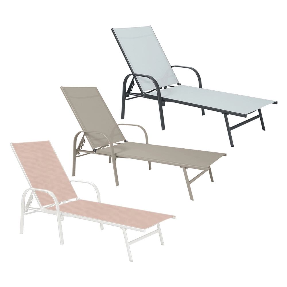 LETTINO PRENDISOLE 'PURO RELAX' tessuto colore grigio  - LIF