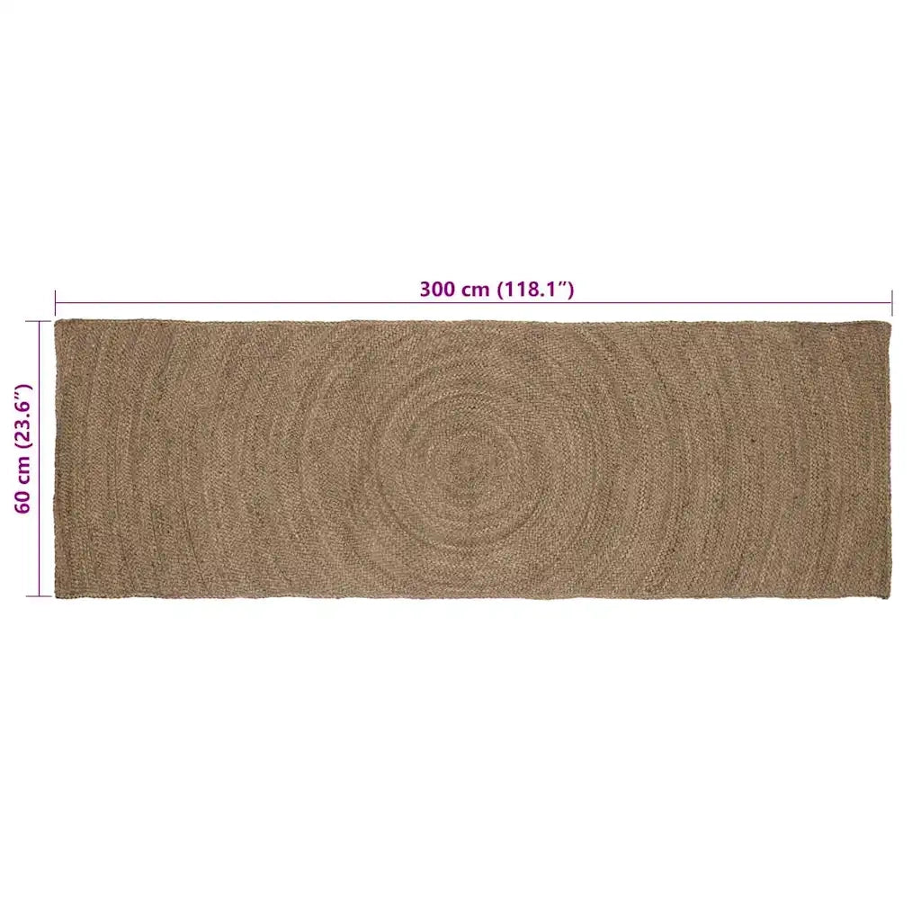 Tappeti per area Grigio 60 x 300 cm Juta