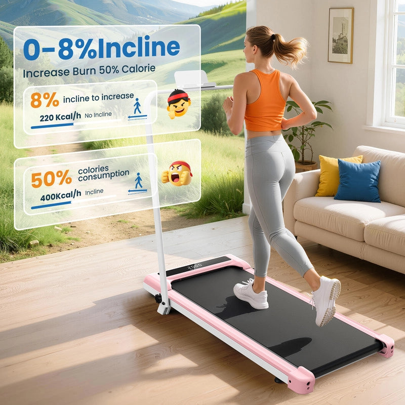Tapis roulant pieghevole, pendenza 8%, velocit¨¤ massima 10 km/h, tapis roulant elettrico per casa, potenza 3,0 cavalli.