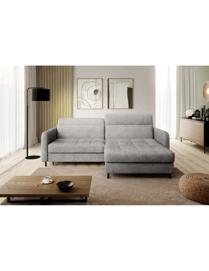 Divano ad angolo collezione GOUMSI colore Grigio scuro