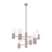 Lampadario HALO 6 taupe
