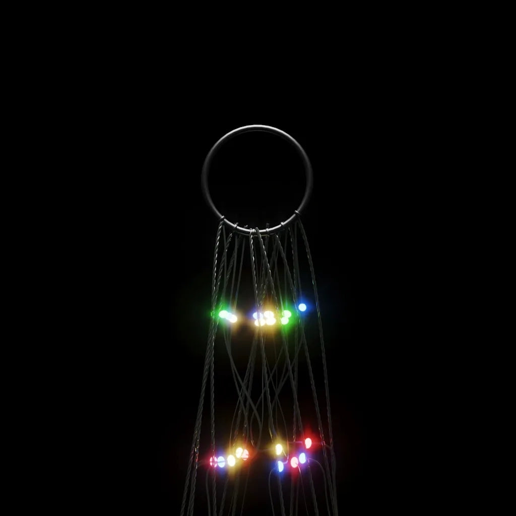 Albero di Natale a LED 550 LED Colorato 300 cm 358114