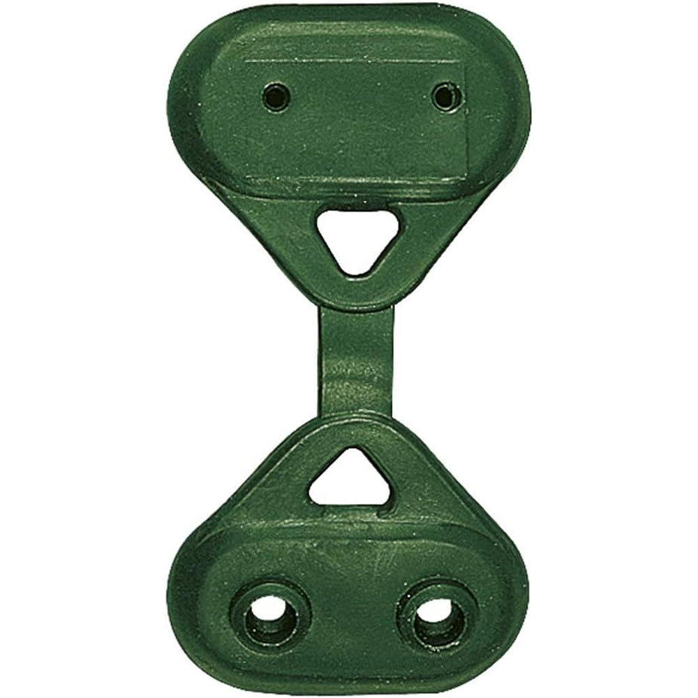 GANCI DI FISSAGGIO A CLIPS IN PLASTICA PER TESSUTO OMBRA RETE OMBREGGIANTE 25PZ