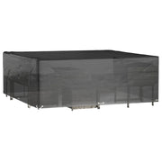Copertura Mobili da Giardino | Telone per mobili da esterni 16 Occhielli 300x300x75cm Quadrata
