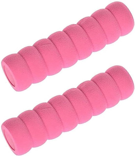 Doppie Coperture di Protezione per Maniglie con Schiuma Morbida - Calze di Sicurezza per Maniglie - Protezione da Attrito - Rosso