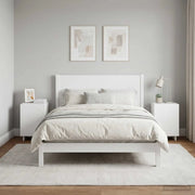 Armadio da Notte 2 pcs Bianco 33,5 x 34,5 x 50 cm 8011406